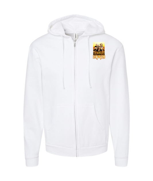 V-MOMOTOP - LYNARD-THE-BOUNTY-HUNTER - White Zip Up Hoodie