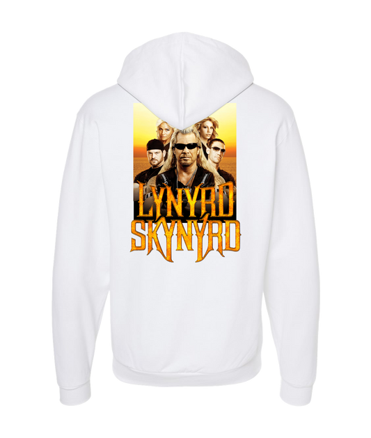 V-MOMOTOP - LYNARD-THE-BOUNTY-HUNTER - White Zip Up Hoodie