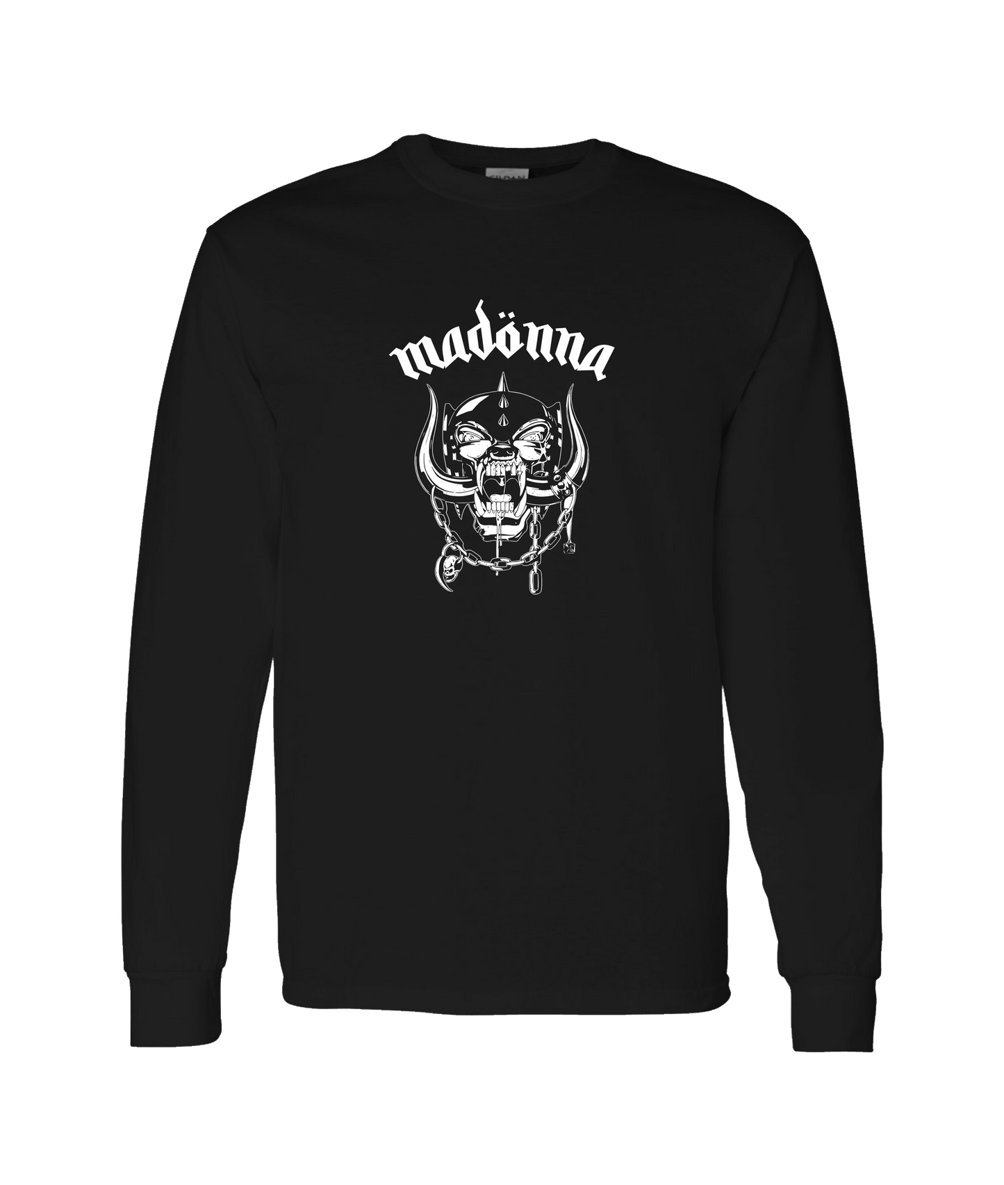 Modern Morons - MADONAHEAD - Black Long Sleeve T