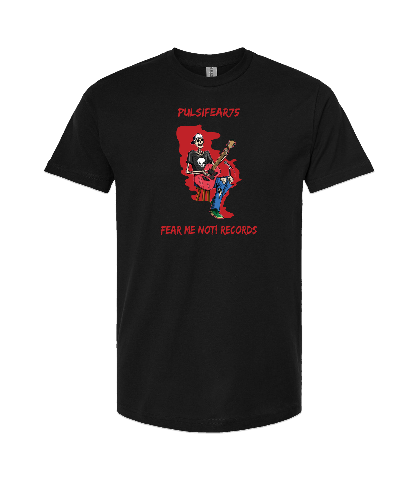 Mark Pulsipher Official - Fear Me Not! Records - Black T-Shirt