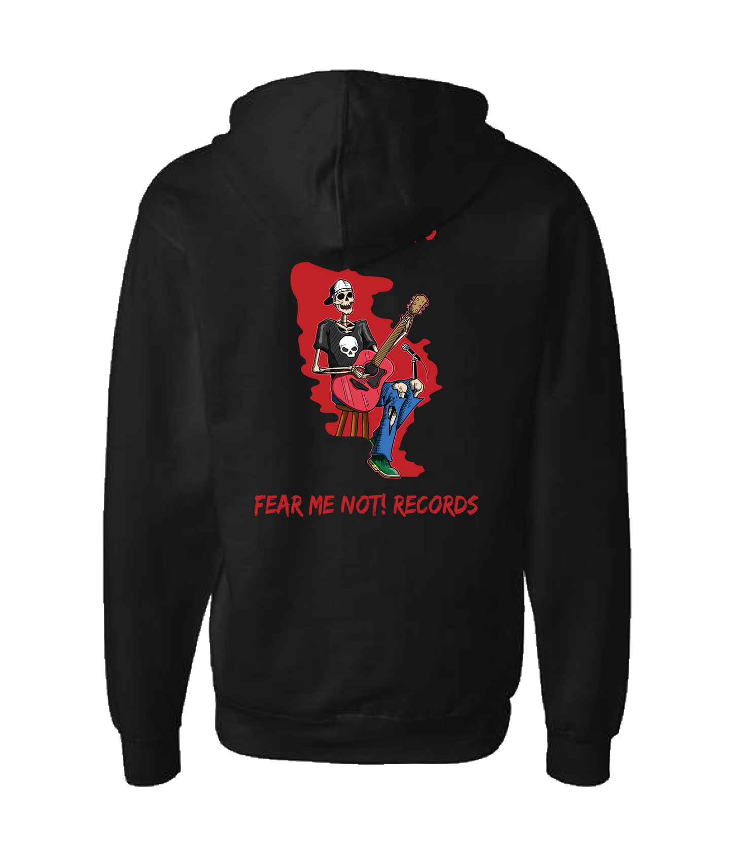 Mark Pulsipher Official - Fear Me Not! Records - Black Zip Hoodie