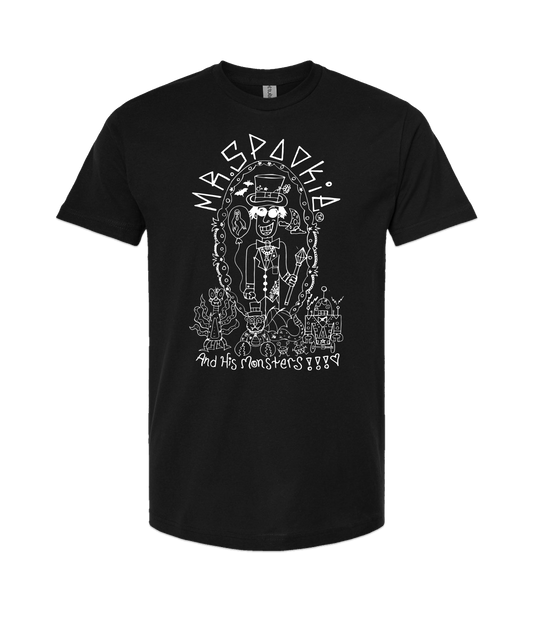 Mr.Spookie - LOGO 1 - Black T-Shirt