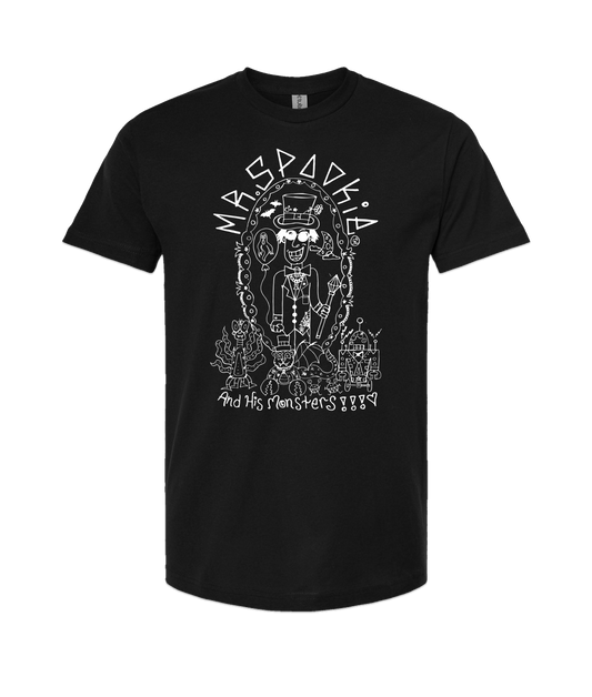V-MRS - LOGO 1 - Black T-Shirt