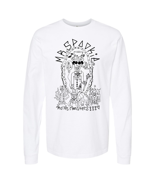 V-MRS - LOGO 1 - White Long Sleeve T
