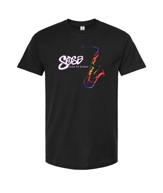 Souled Out Show Band - Logo - Black T-Shirt