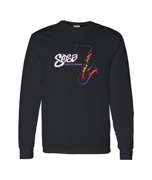 Souled Out Show Band - Logo - Black Long Sleeve T