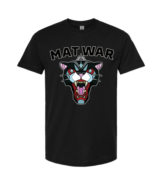 V-MWPWTOP - MAT CAT - Black T-Shirt