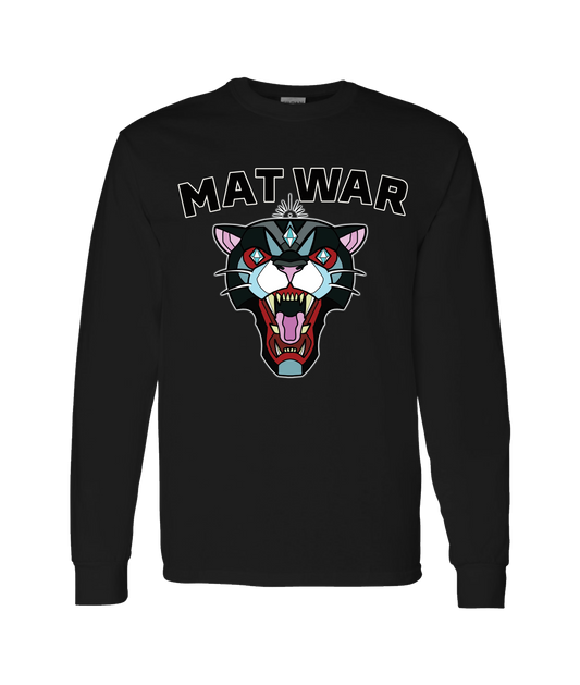 V-MWPWTOP - MAT CAT - Black Long Sleeve T