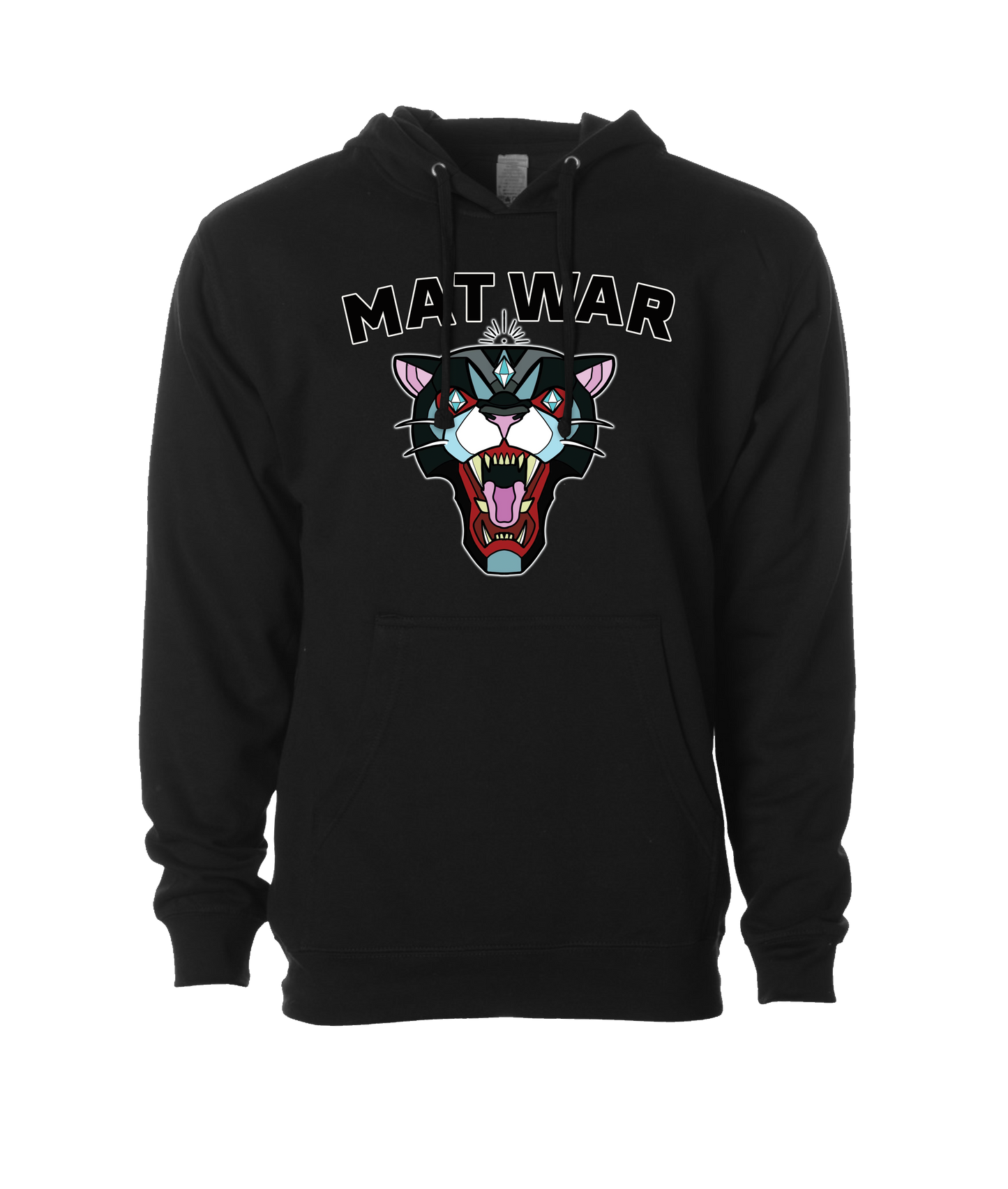 V-MWPWTOP - MAT CAT - Black Hoodie