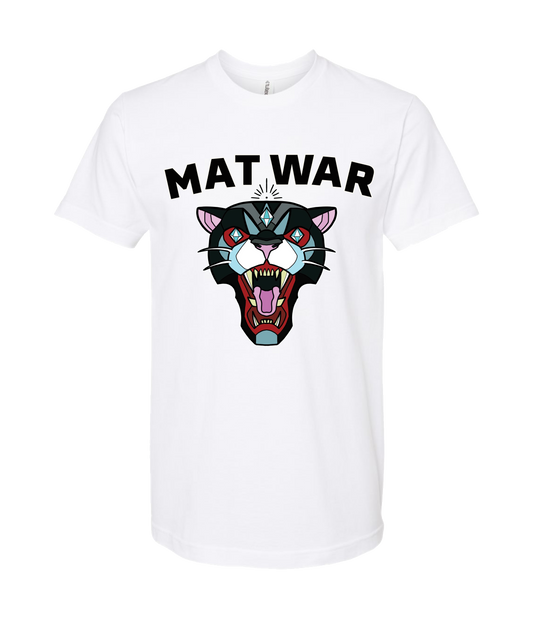 V-MWPWTOP - MAT CAT - White T Shirt