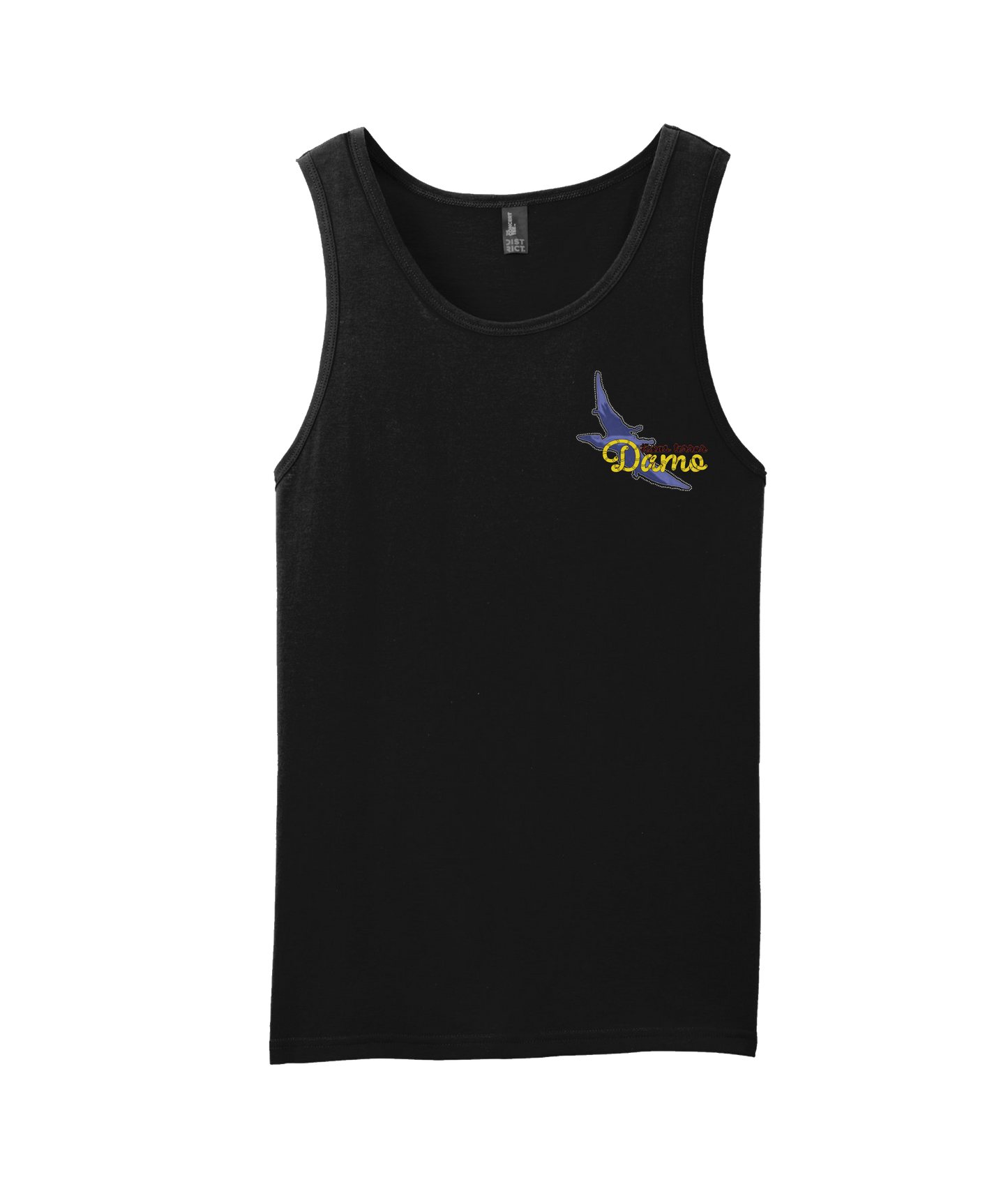 MAT WAR PRO WRESTLING - TEXAS TERROR - Black Tank Top