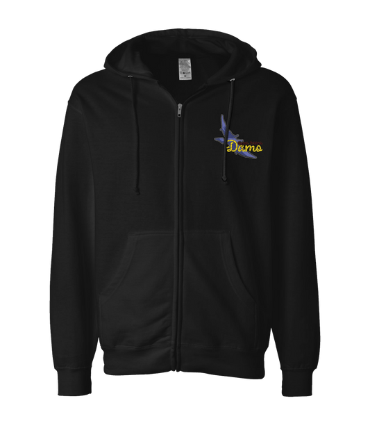 V-MWPWTOP - TEXAS TERROR - Black Zip Up Hoodie