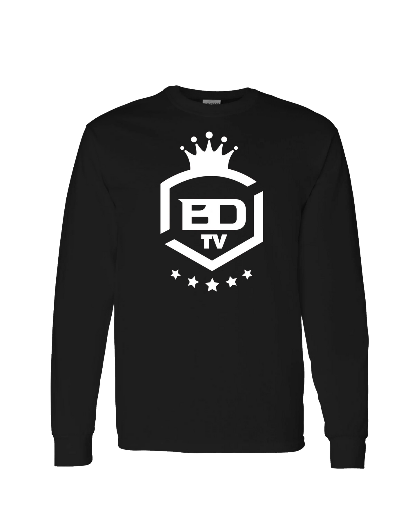 MobiWeb - BDTV Logo - Black Long Sleeve T