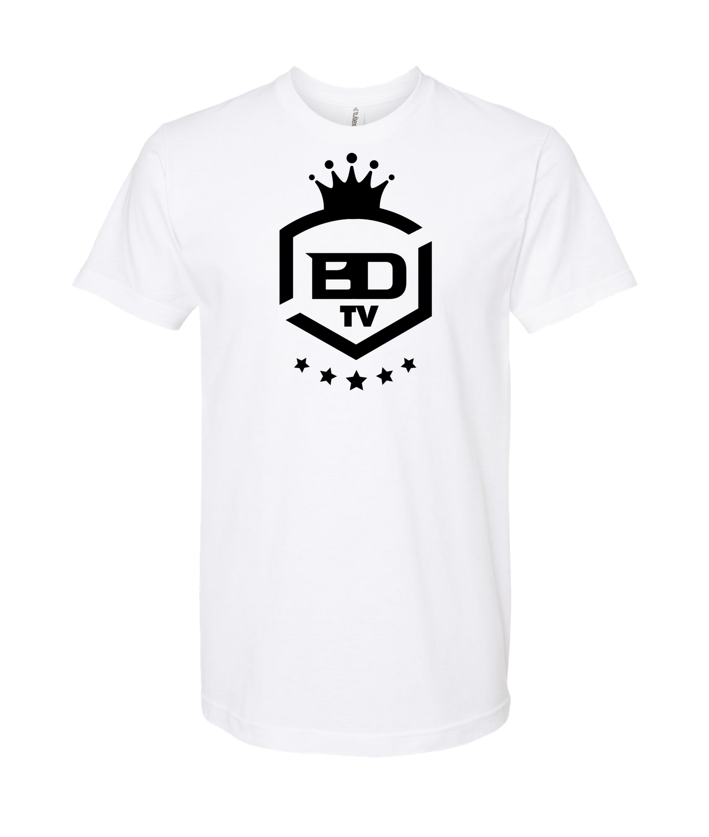 MobiWeb - BDTV Logo - White T Shirt