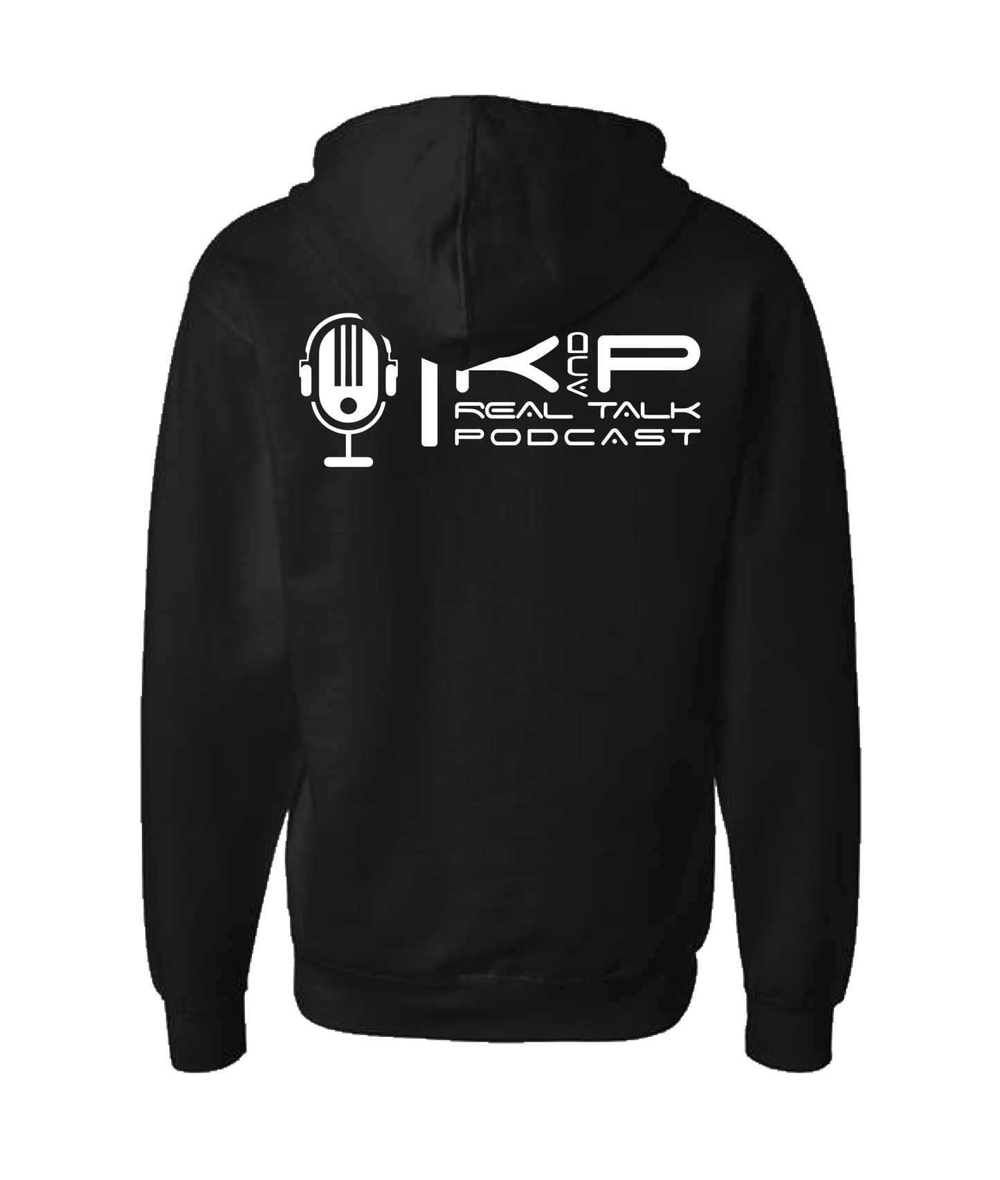 MobiWeb - K&P Real Talk - Black Zip Up Hoodie