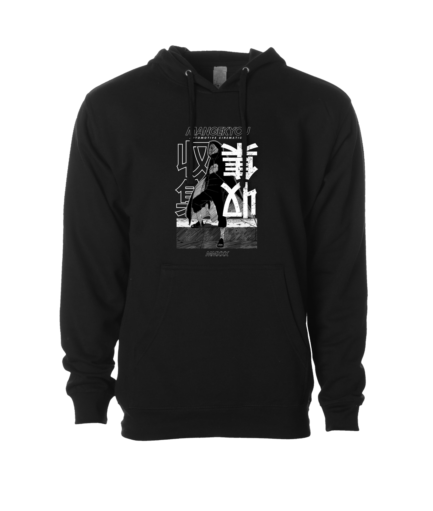 MANGEKYOU MEDIA - MMXXX - Black Hoodie