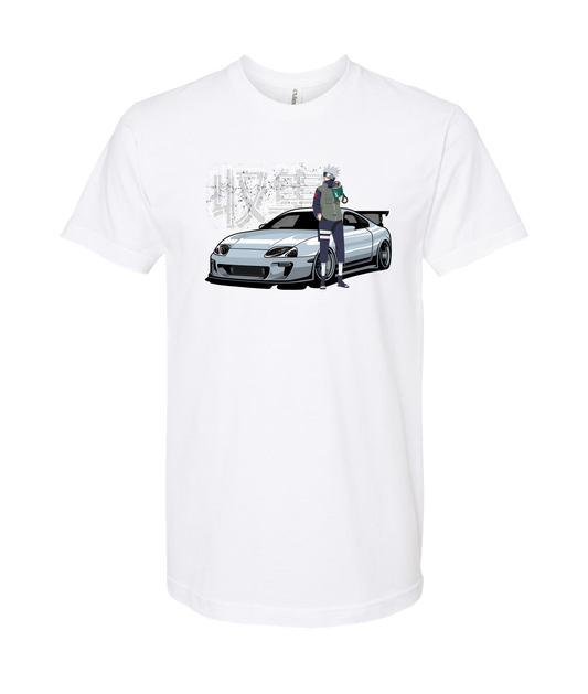 MANGEKYOU MEDIA - Car - White T Shirt