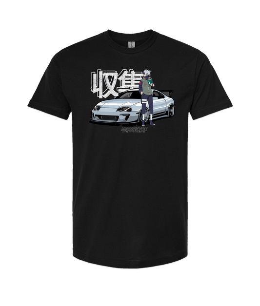 MANGEKYOU MEDIA - Car - Black T Shirt