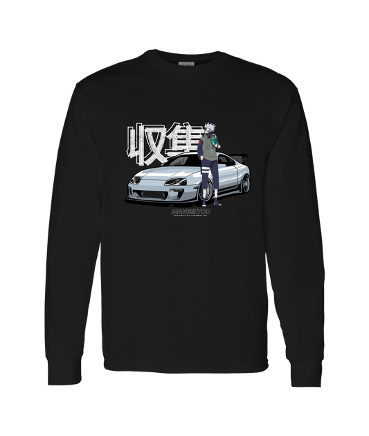 MANGEKYOU MEDIA - Car - Black Long Sleeve T