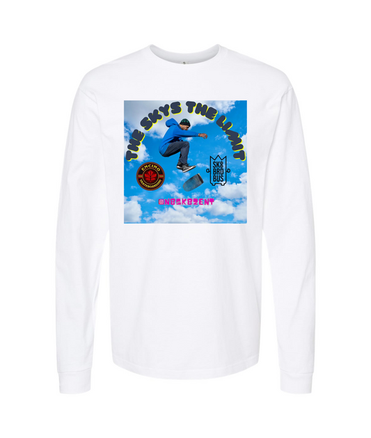 V-N8STOP - SUMMER - White Long Sleeve T