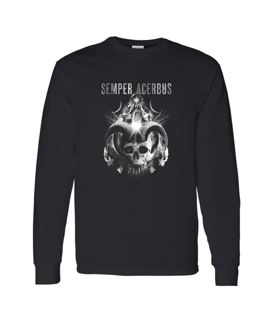 V-NATOP - Semper Acerbus - Black Long Sleeve T