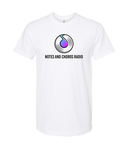 Notes and Chords Radio - Logo  - White T-Shirt