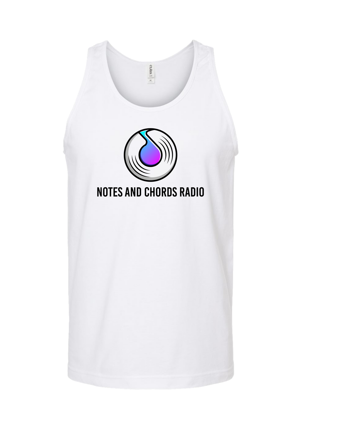 Notes and Chords Radio - Logo  - White Tank Top