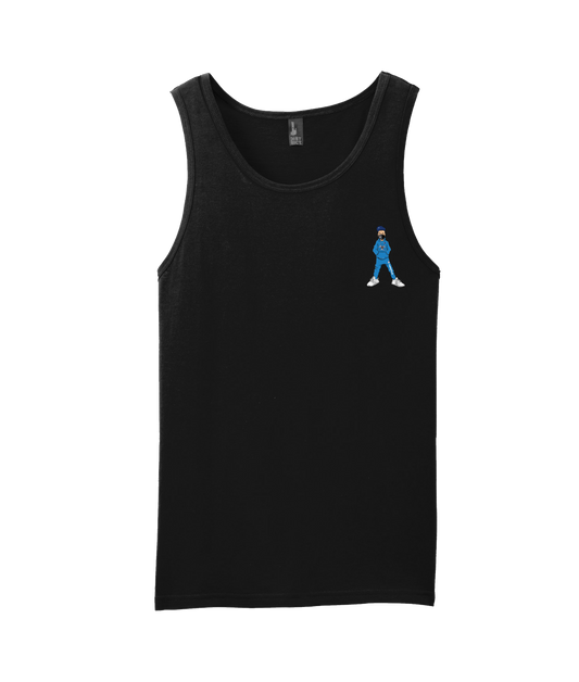 V-NECTOP - RIGUY - Black Tank Top