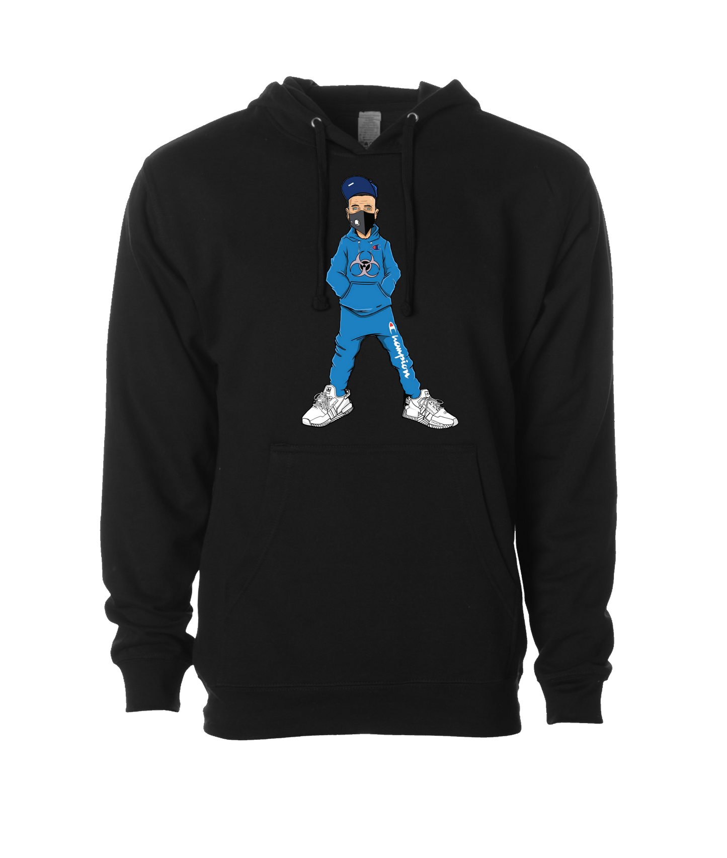 V-NECTOP - RIGUY - Black Hoodie