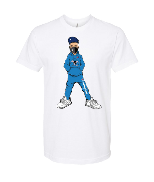 V-NECTOP - RIGUY - White T Shirt