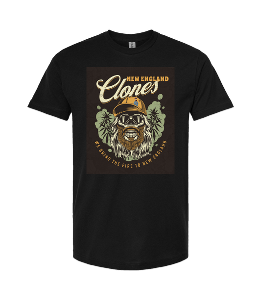 V-NECTOP - WE BRING THE FIRE - Black T Shirt