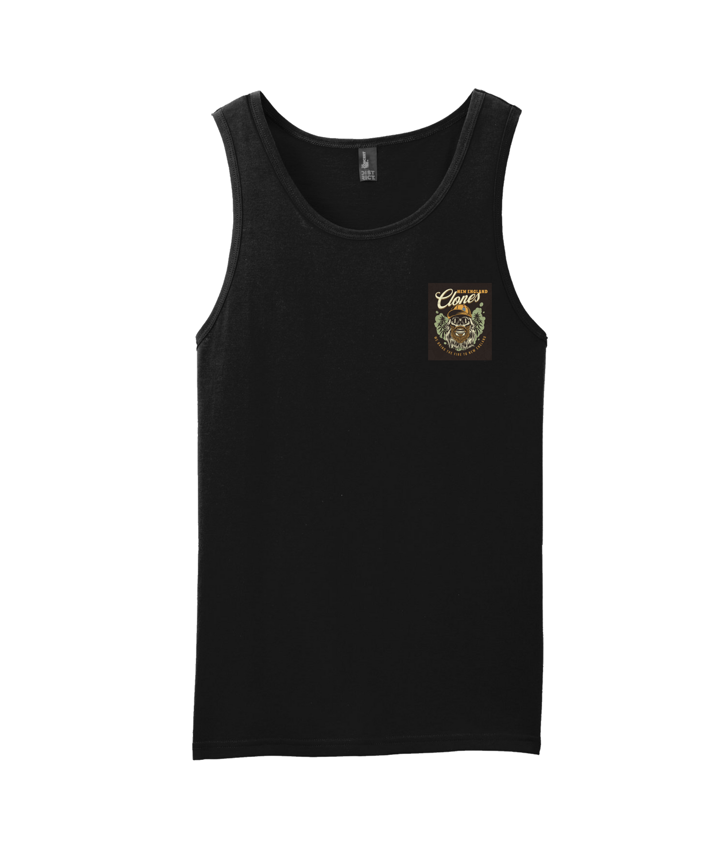 V-NECTOP - WE BRING THE FIRE - Black Tank Top