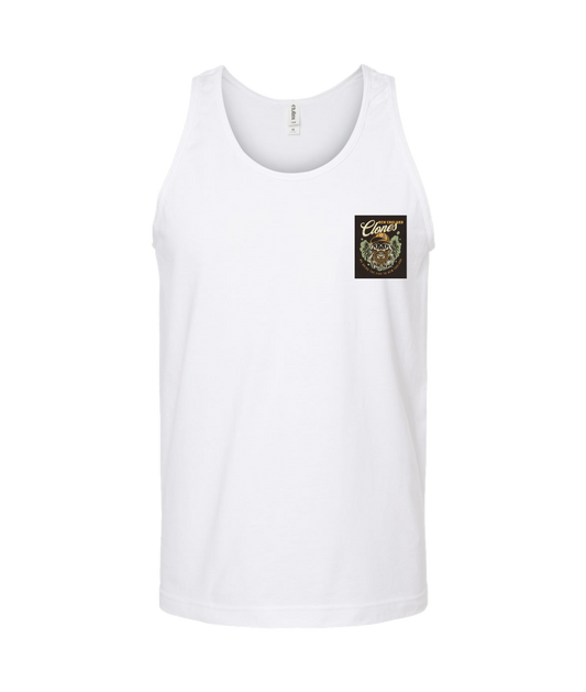 V-NECTOP - WE BRING THE FIRE - White Tank Top
