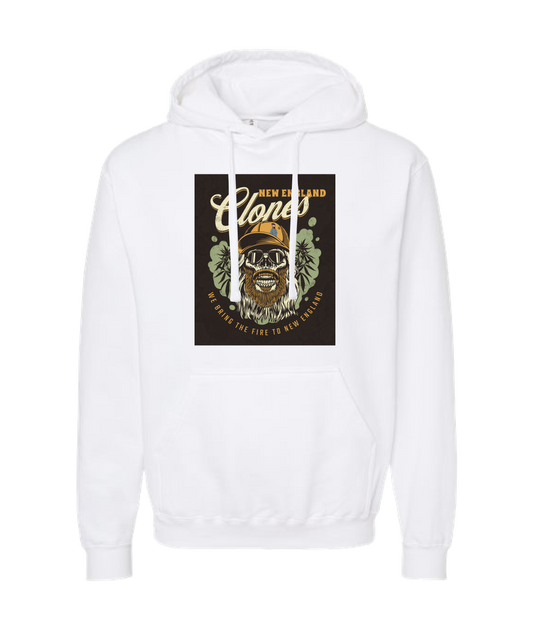 V-NECTOP - WE BRING THE FIRE - White Hoodie