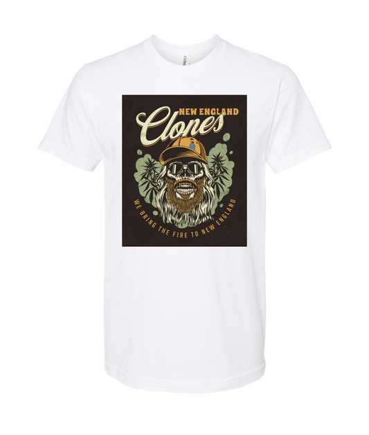 V-NECTOP - CLONES - White T-Shirt