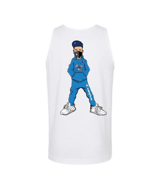 V-NECTOP - CLONES - White Tank Top