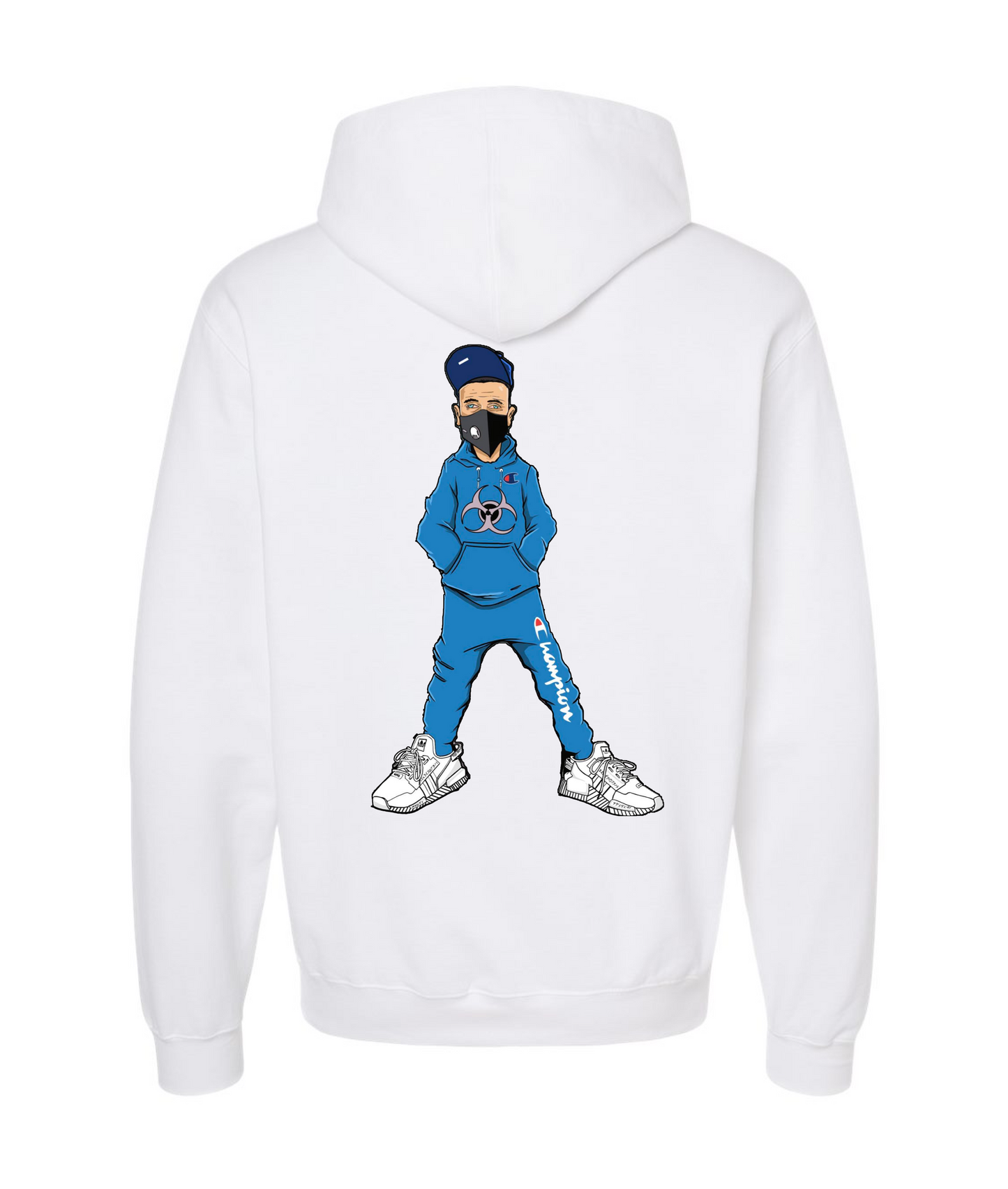 V-NECTOP - CLONES - White Hoodie