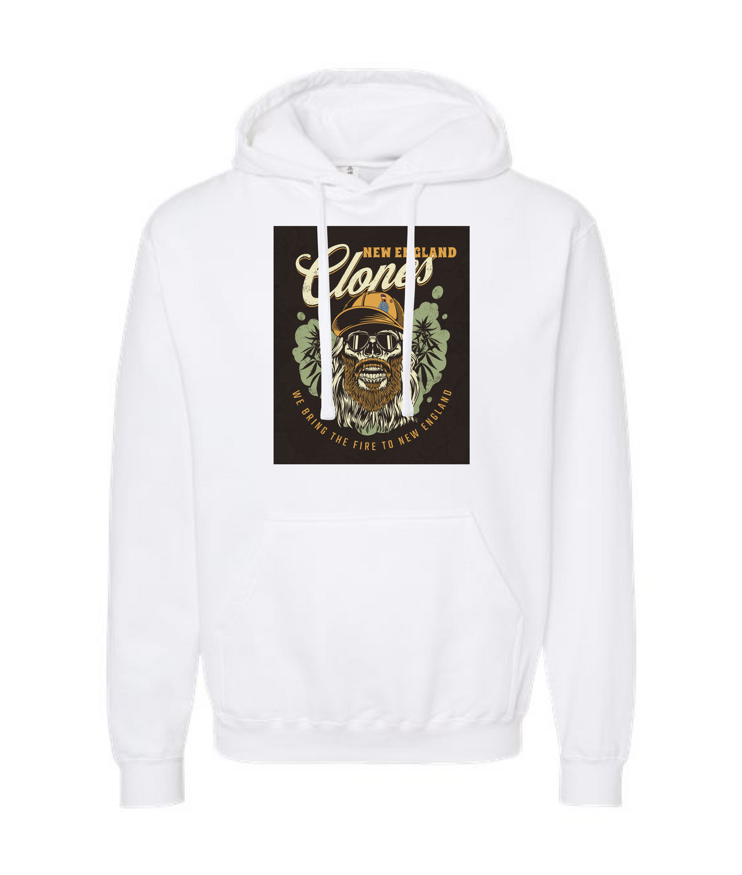 V-NECTOP - CLONES - White Hoodie
