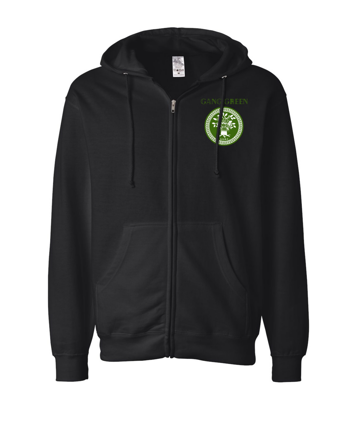 New Fashion Original - GGMT - Black Zip Up Hoodie