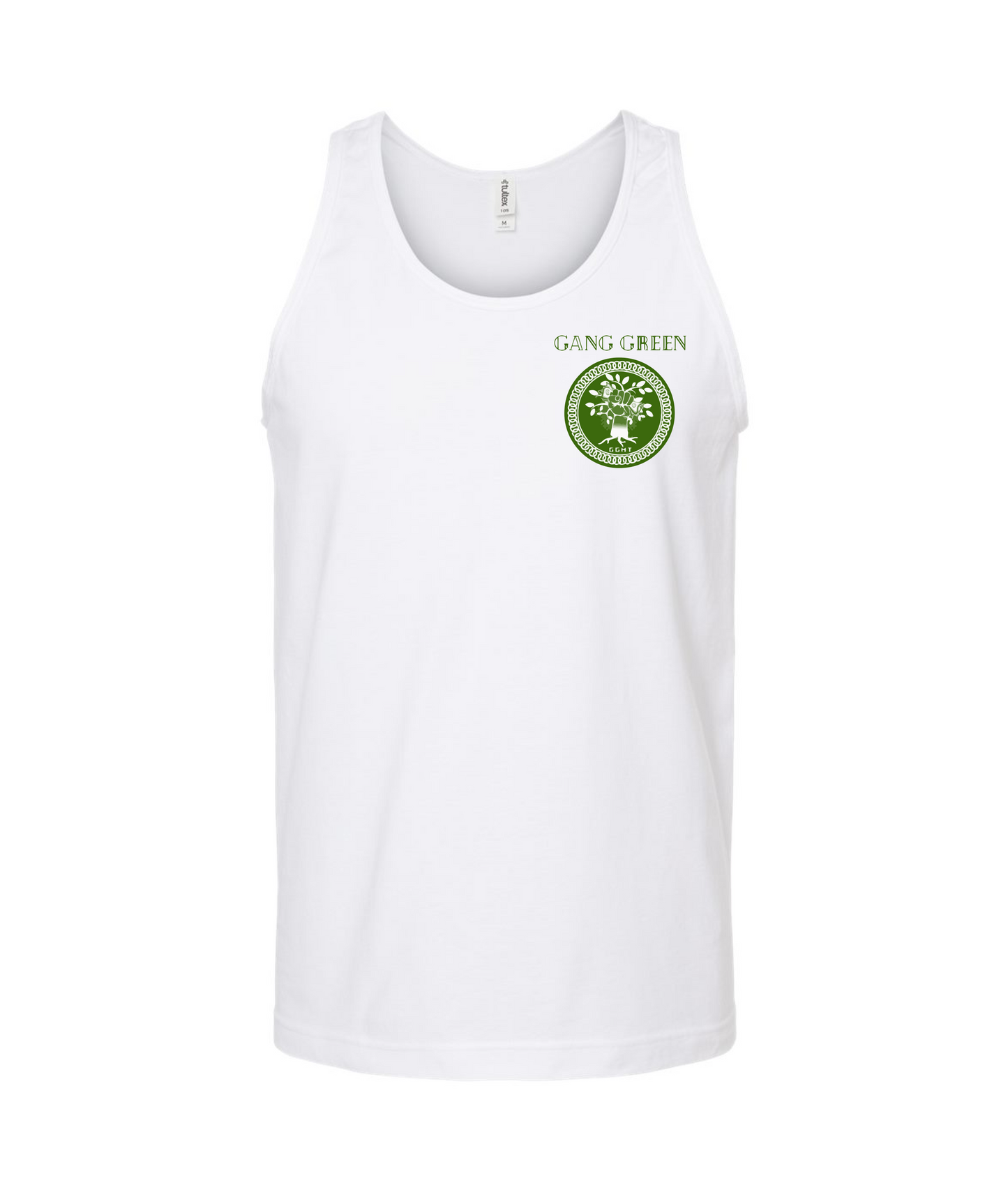 V-NFOTOP - GGMT - White Tank Top