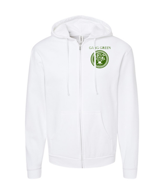 V-NFOTOP - GGMT - White Zip Up Hoodie