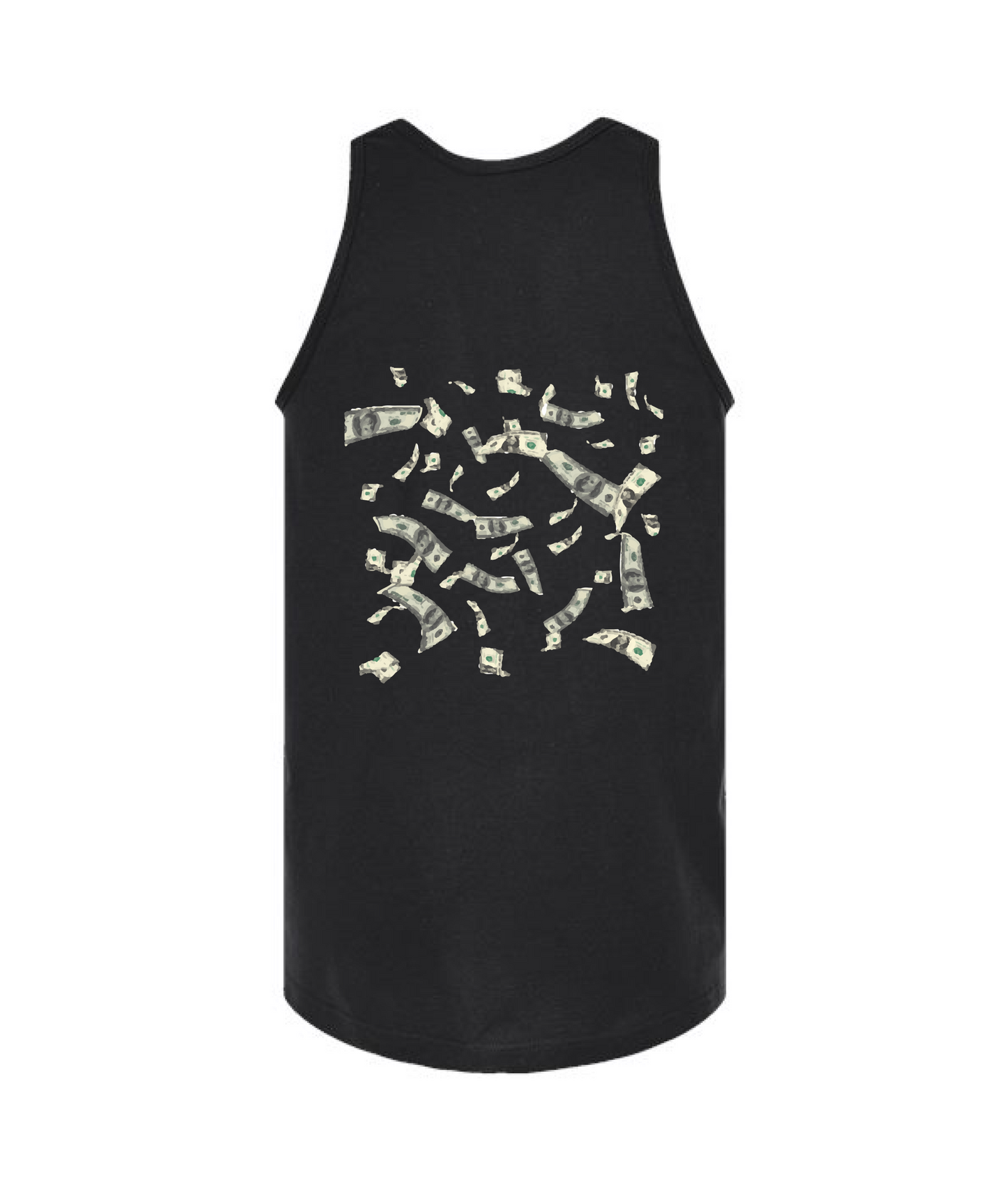 V-NFOTOP - GGMT - Black Tank Top