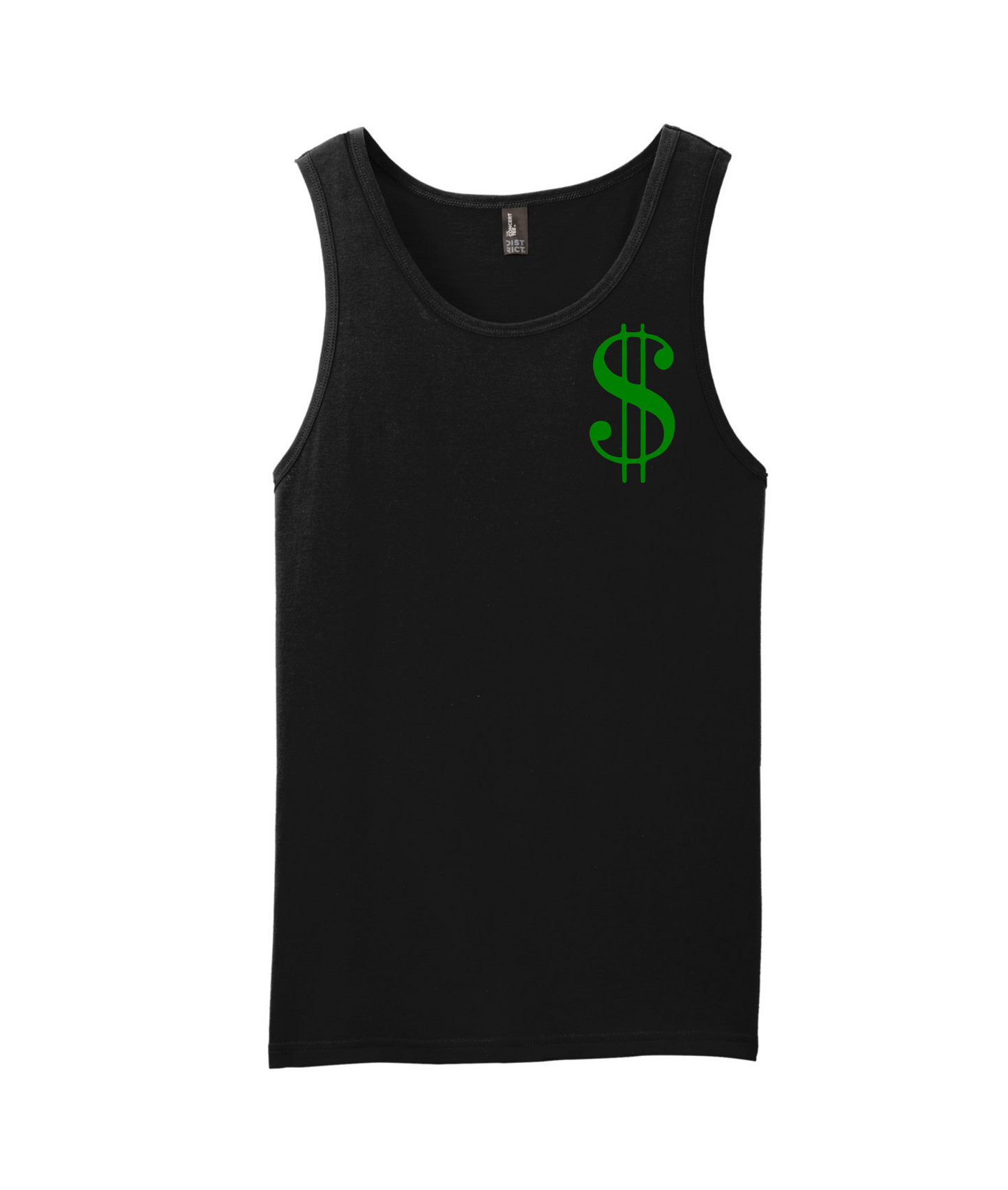V-NFOTOP - GGMT - Black Tank Top