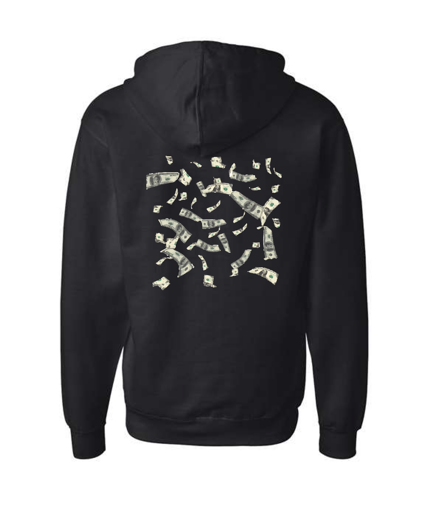 V-NFOTOP - GGMT - Black Zip Up Hoodie
