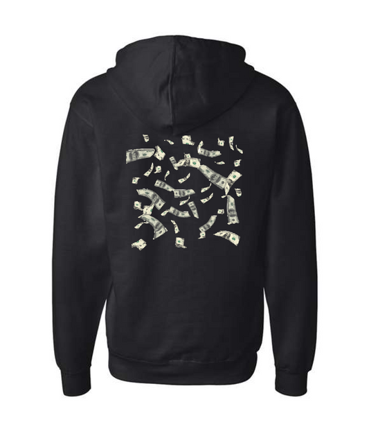 V-NFOTOP - GGMT - Black Zip Up Hoodie