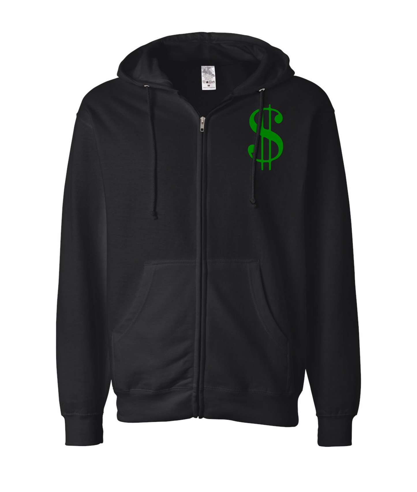 New Fashion Original - GGMT - Black Zip Up Hoodie