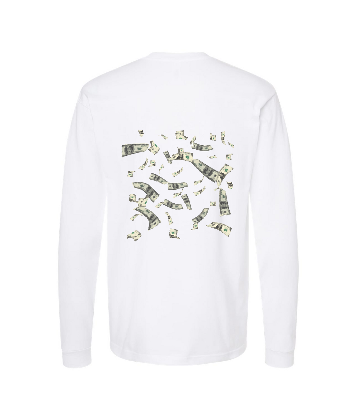 V-NFOTOP - GGMT - White Long Sleeve T