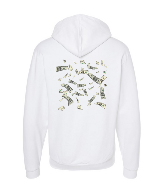 V-NFOTOP - GGMT - White Zip Up Hoodie