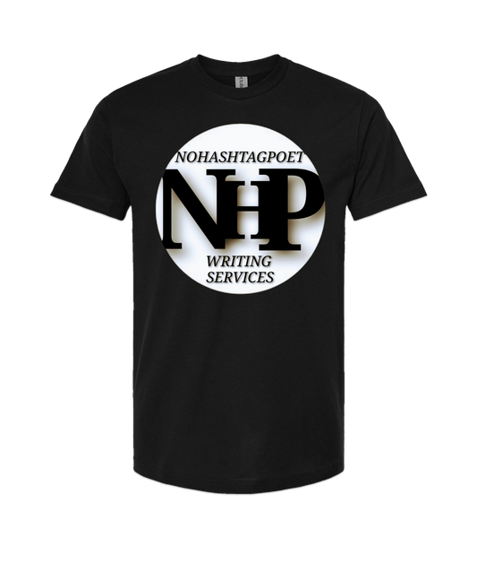 V-NHPTOP - CIRCLE LOGO - Black T-Shirt