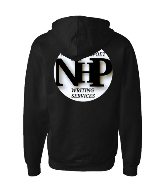 V-NHPTOP - CIRCLE LOGO - Black Zip Up Hoodie